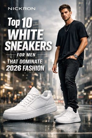Top 10 White Sneakers for Men That Dominate 2026 Fashion