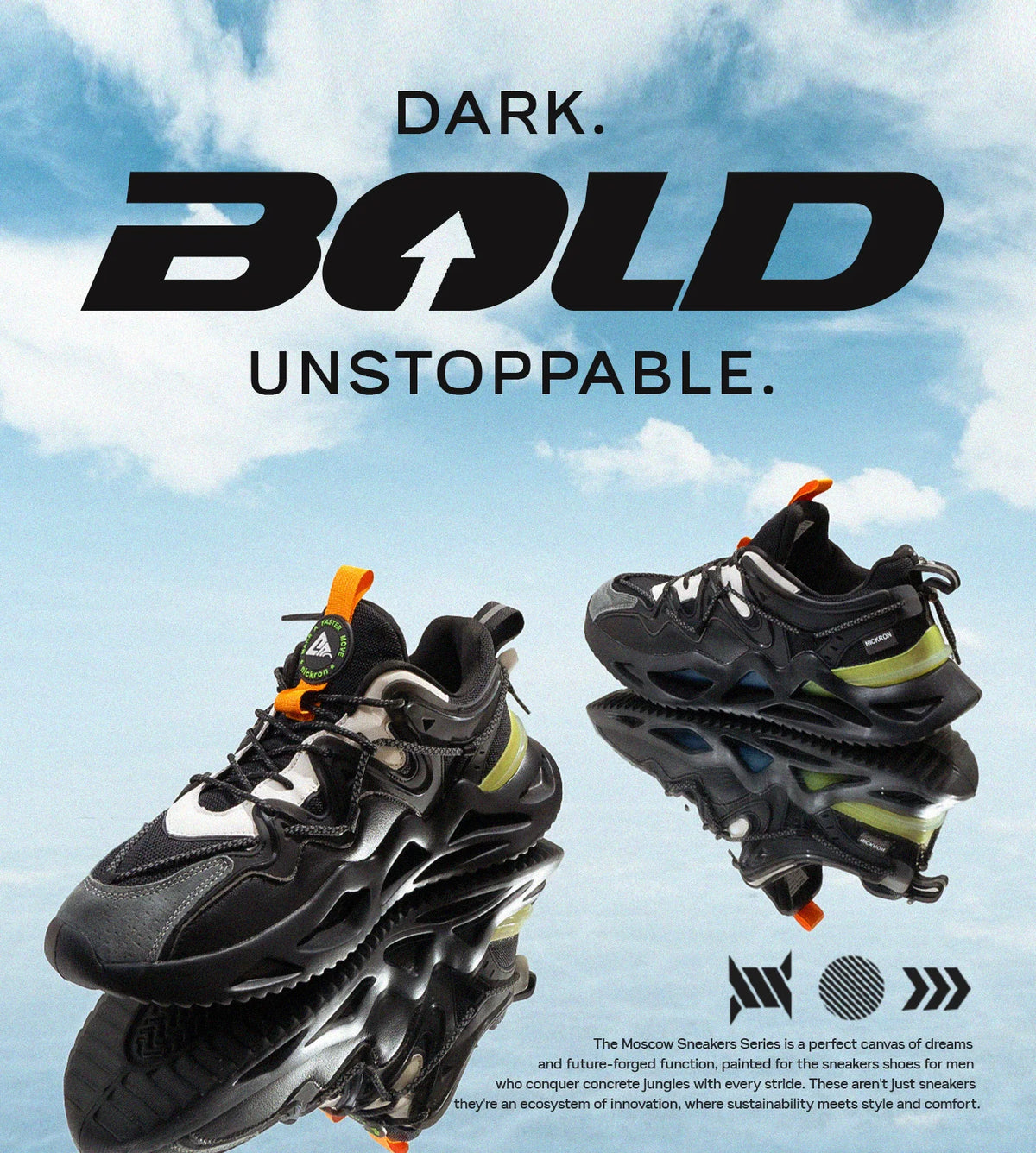 Moscow Carbon Black Low Top Minimalist Classy Sneakers