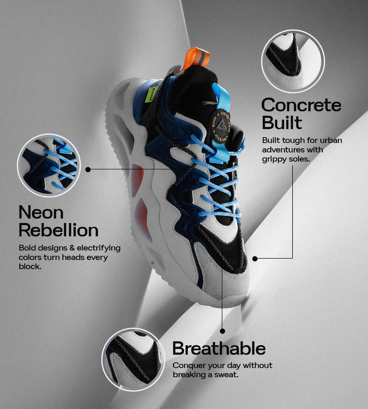 Moscow Ghost White Low Top Minimalist Classy Sneakers