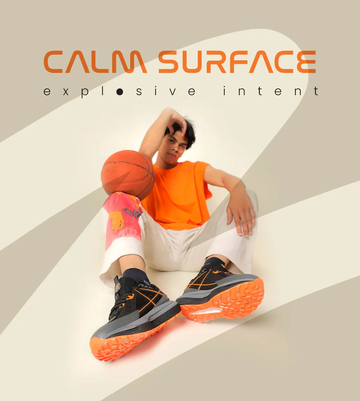 Drifter Black Orange Running High Heel Sneakers