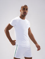 Nickron Half Sleeve T-Shirt White