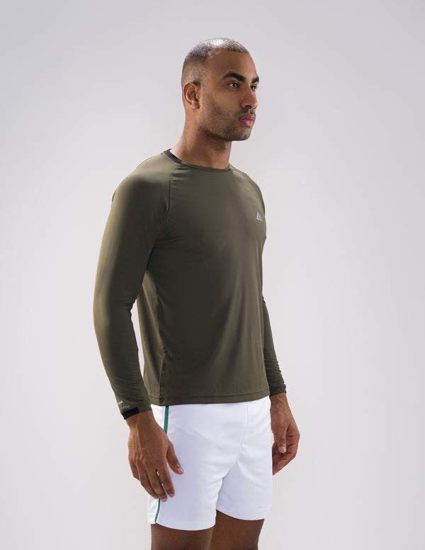Nickron Full Sleeve T-Shirt Military Green