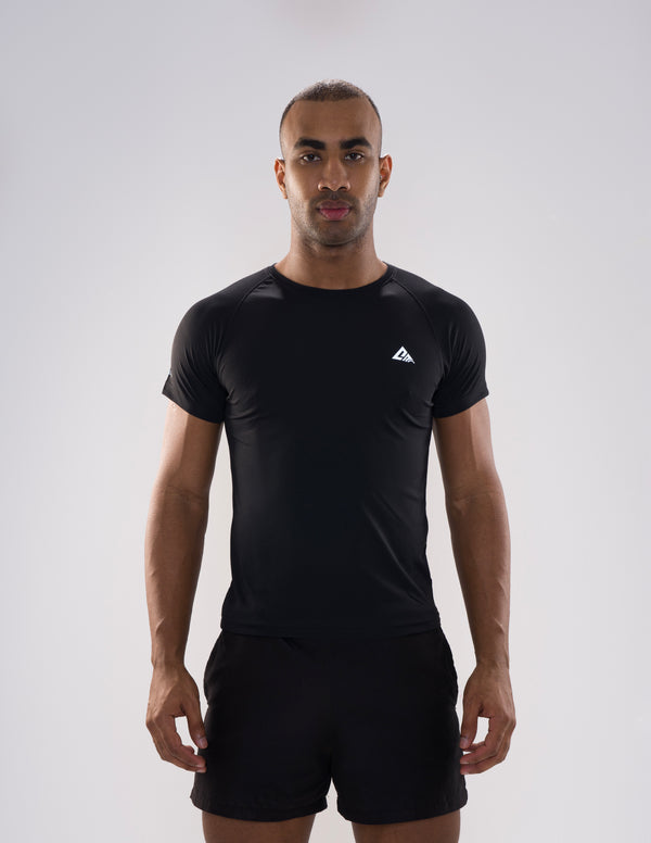 Nickron  Half Sleeve T-Shirt Black
