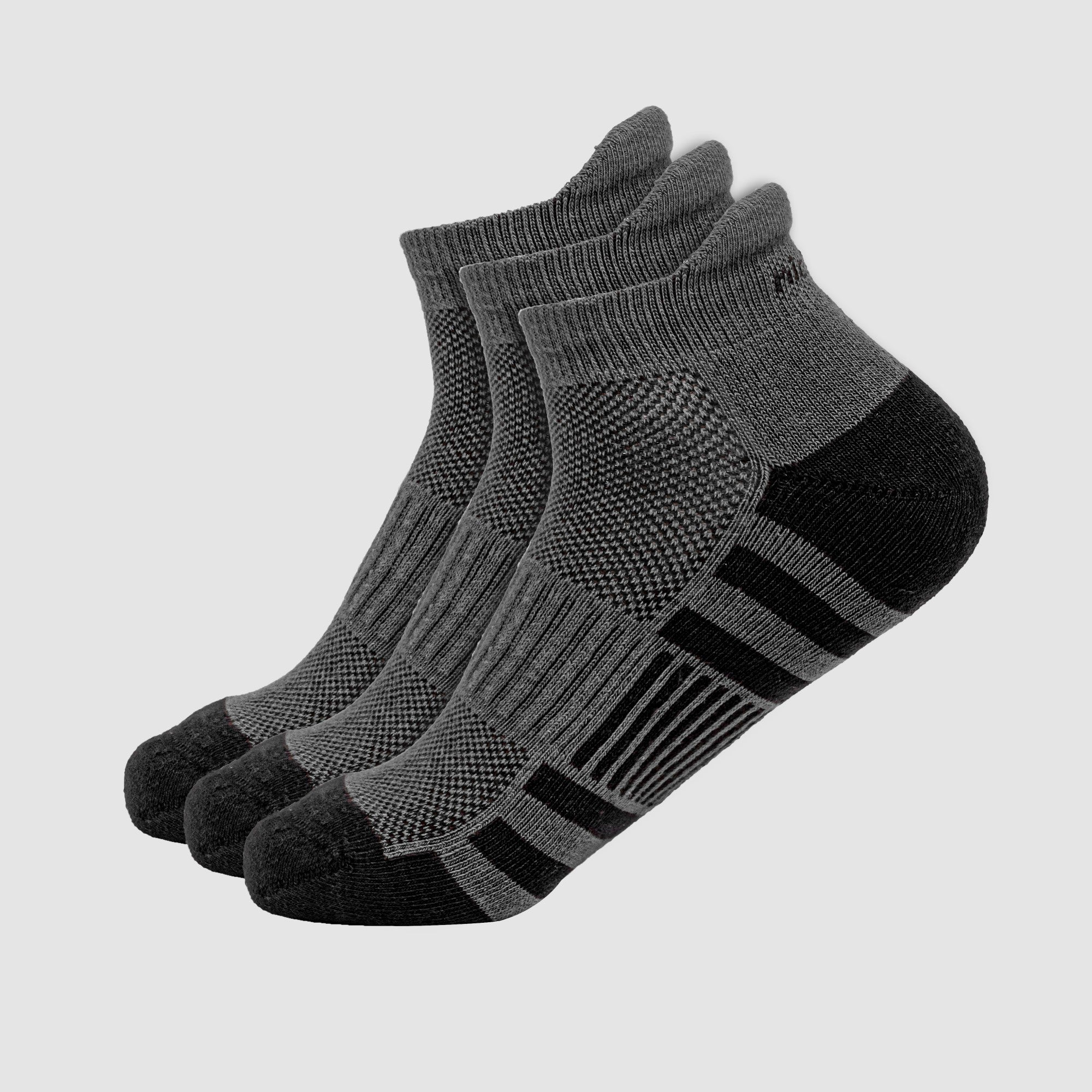 Nickron Eco Touch Dark Grey Ankle Socks Value Pack of 3 – NICKRON INDIA