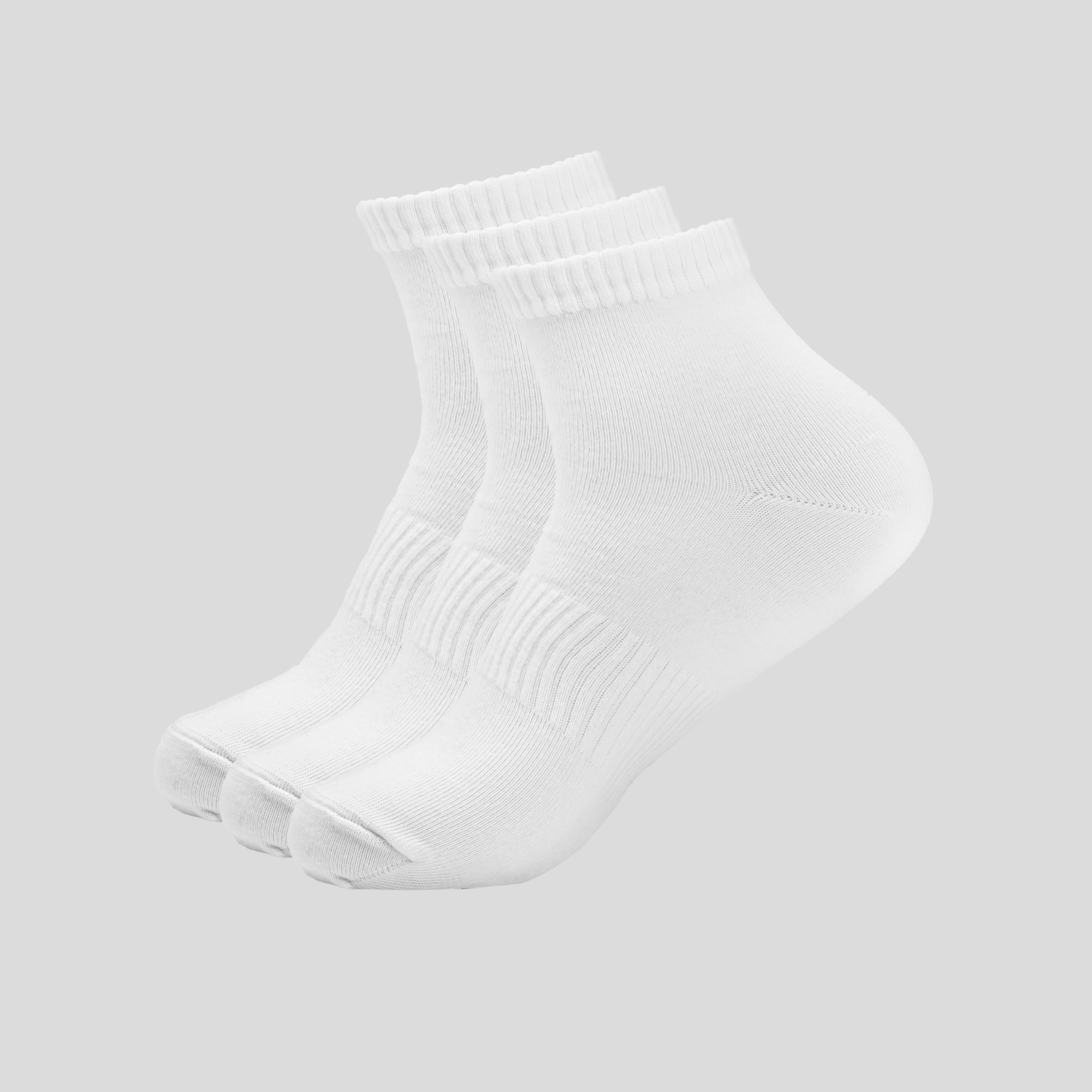 Eco Touch White Socks