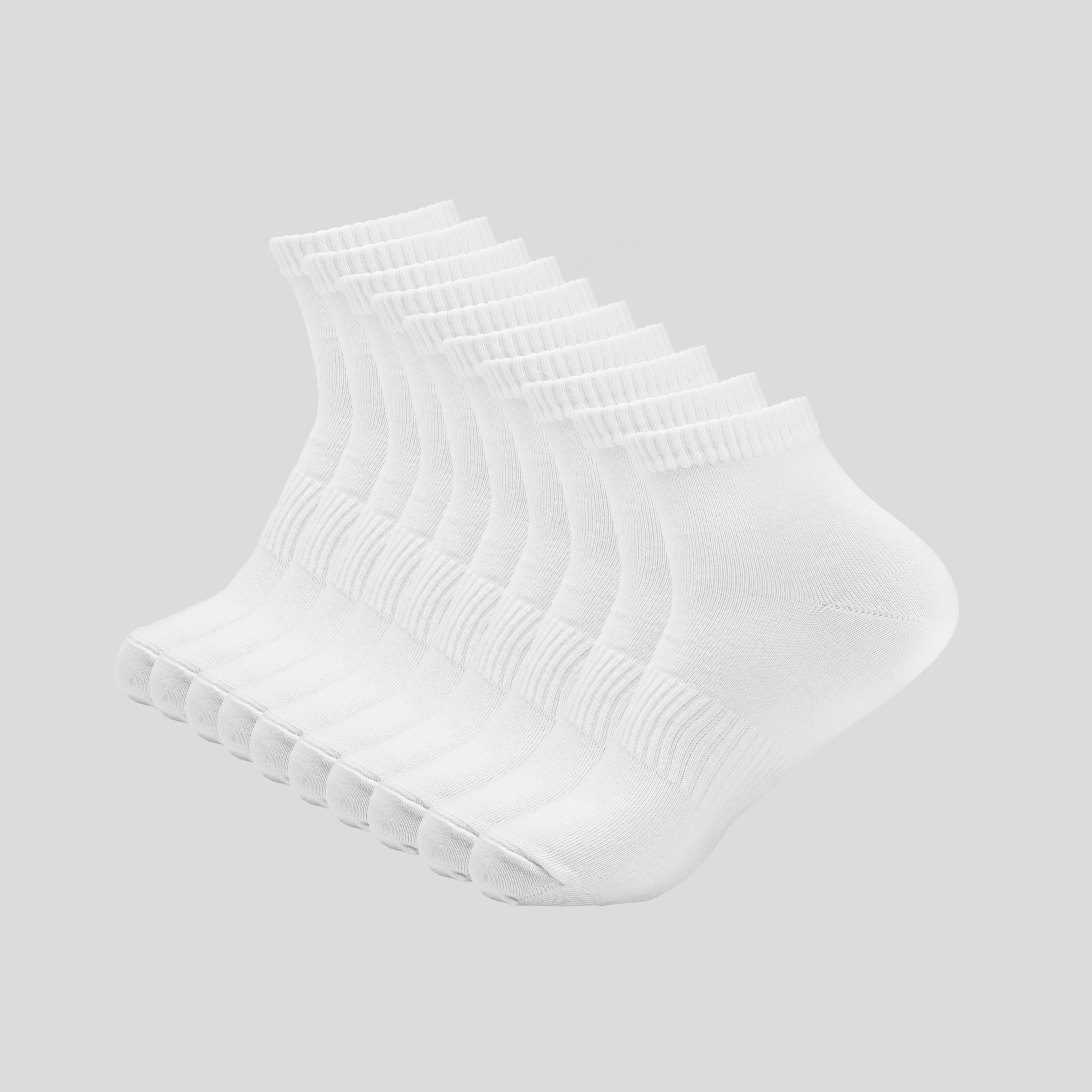 Eco Touch White Socks