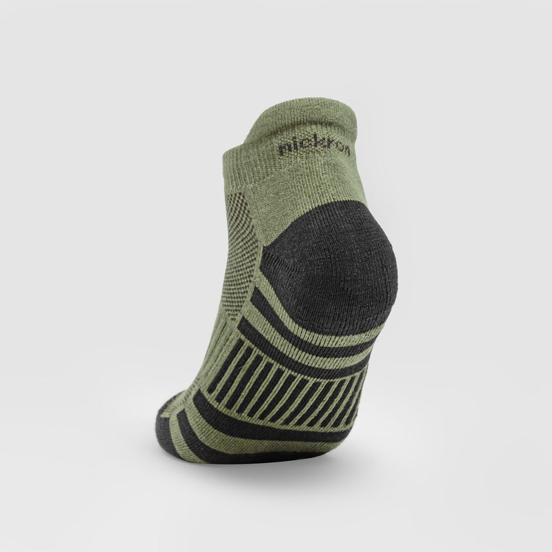 Nickron Eco Touch Millitary Green Ankle Socks