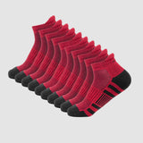 Nickron Eco Touch Black Ankle Socks Pack of 10.