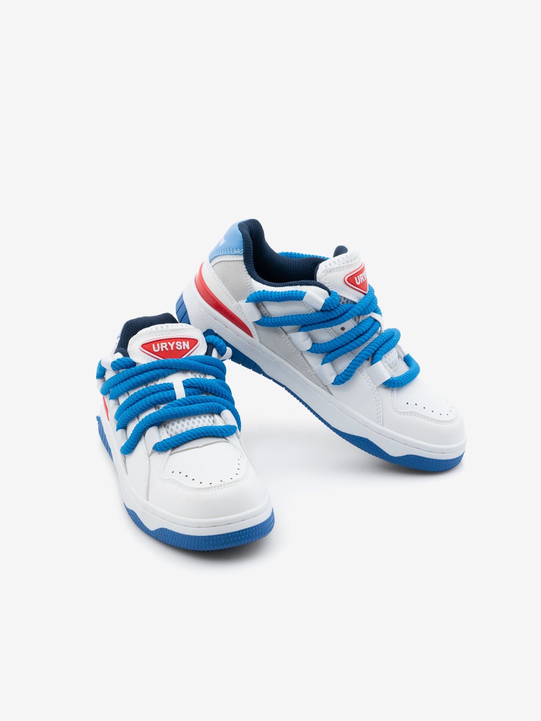 BaligURYSN Urban Blue Bliss Flat Low Top Classy Women’s Sneaker