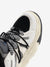 Balanshica Black & White Funky Unisex Clubwear Chunky Sneakers