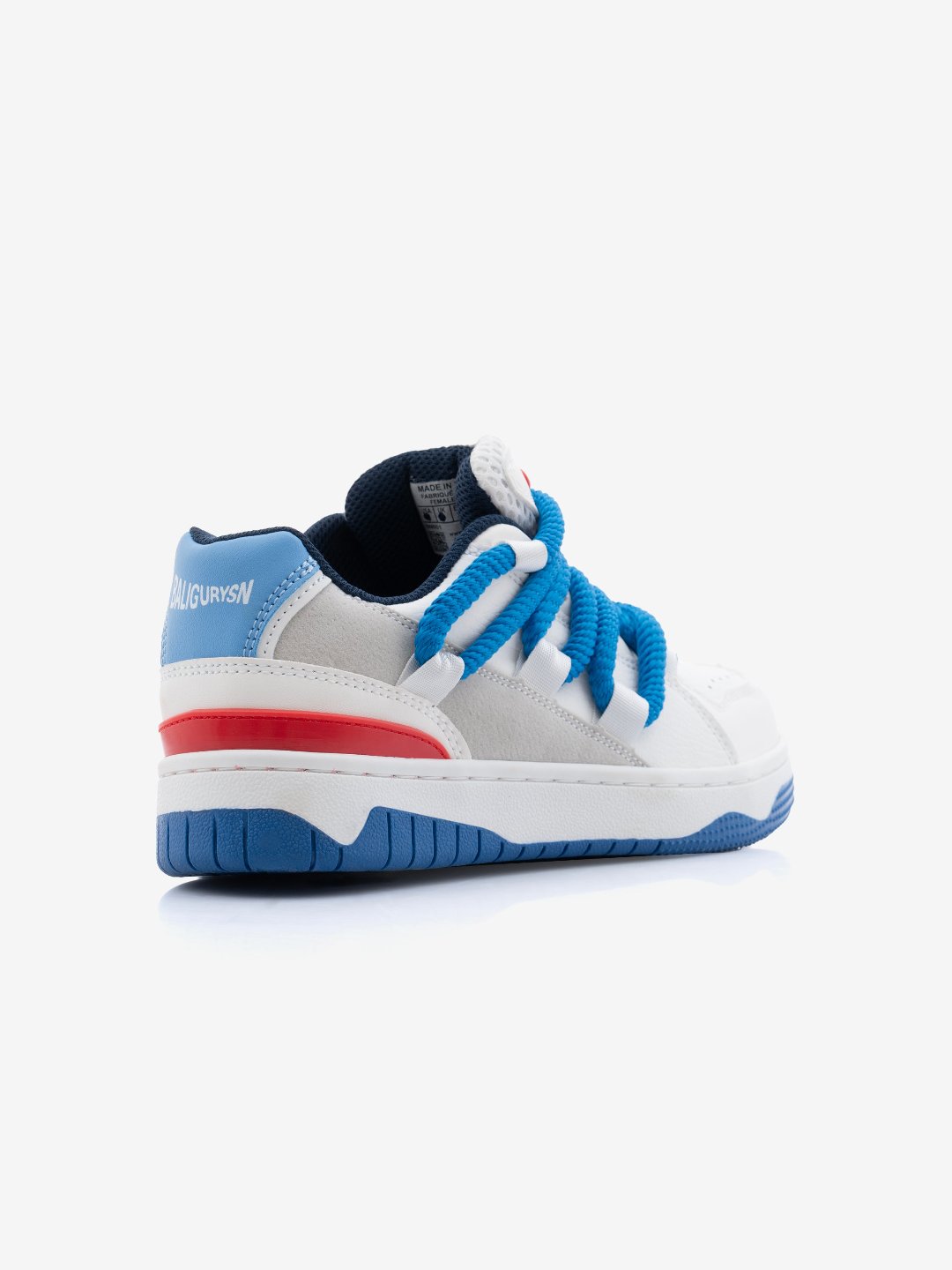 BaligURYSN Urban Blue Bliss Flat Low Top Classy Women’s Sneaker