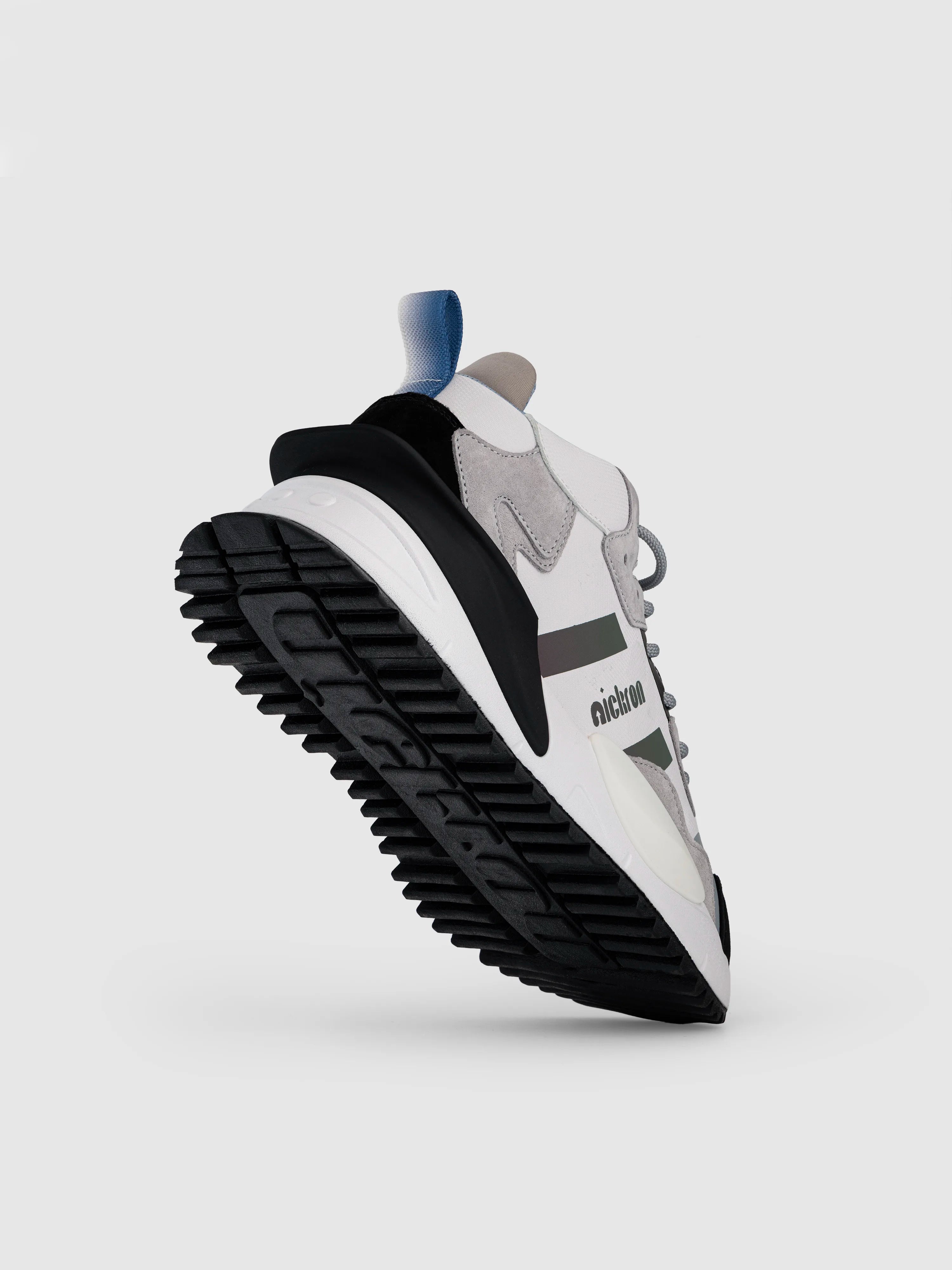 Sentinel Smoke White Mid-Top Sneakers