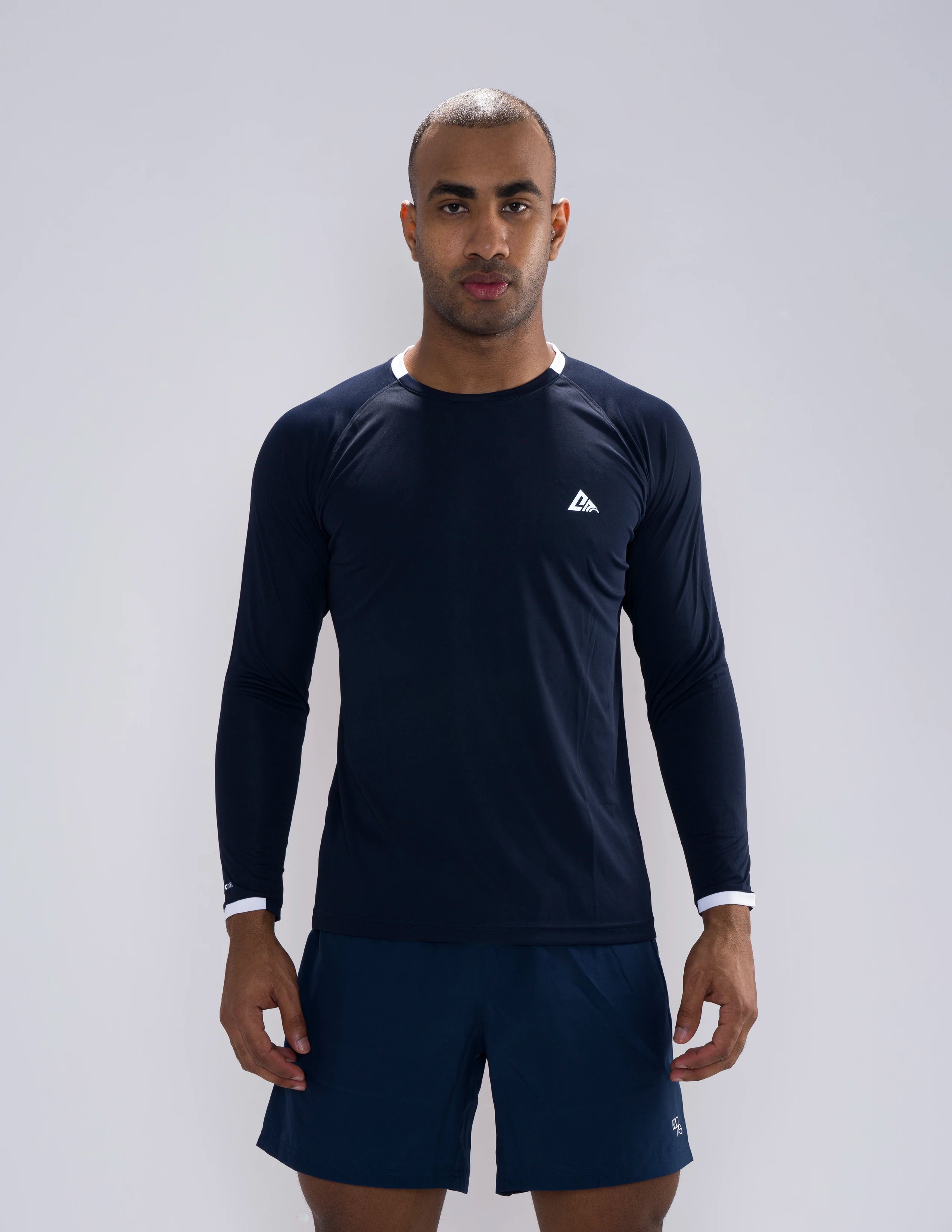 Nickron Full Sleeve T-Shirt Navy Blue