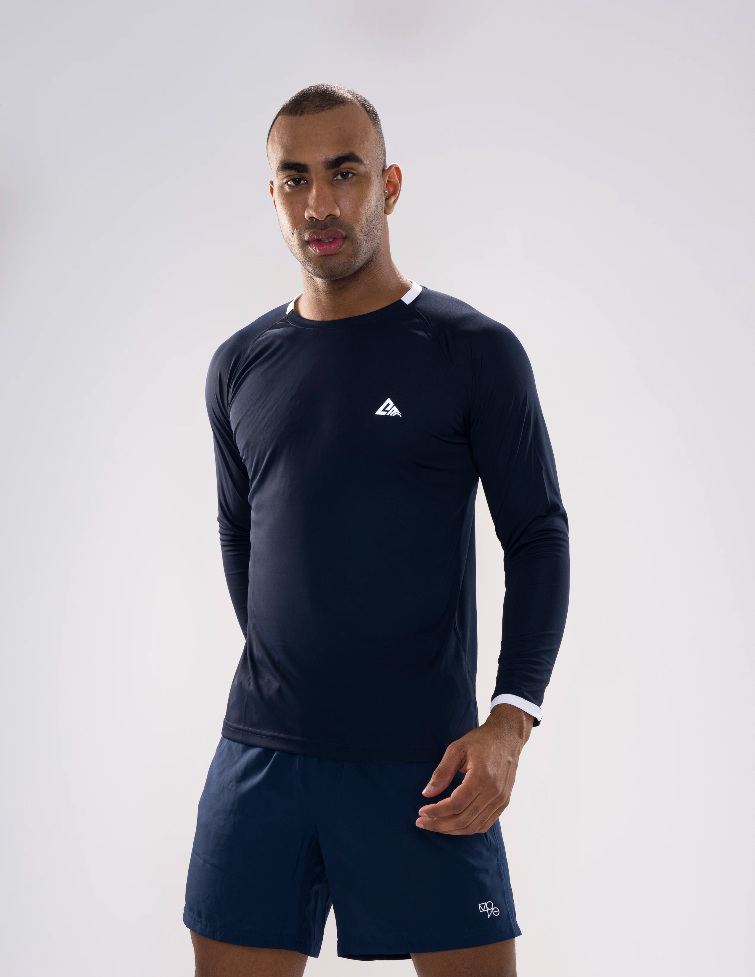 Nickron Full Sleeve T-Shirt Navy Blue