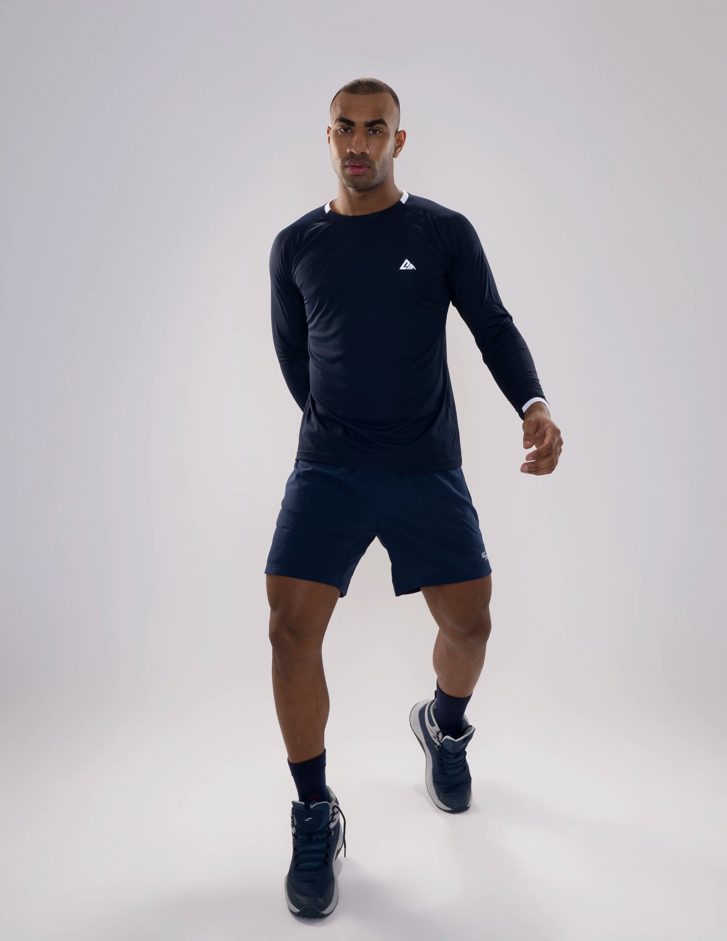 Nickron Full Sleeve T-Shirt Navy Blue