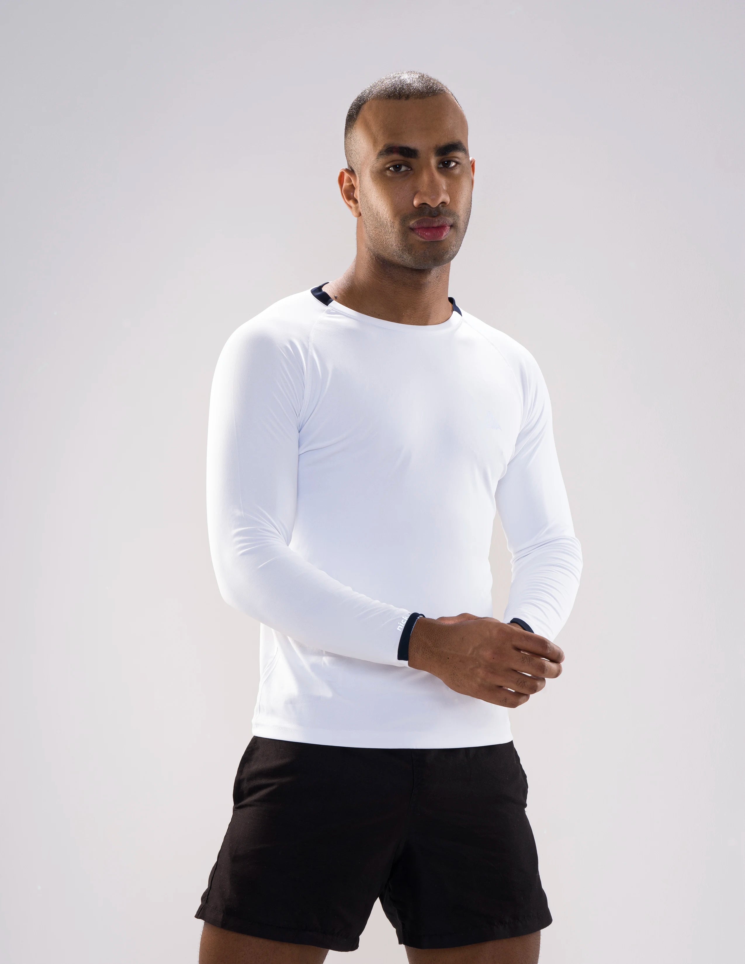 Nickron Full Sleeve T-Shirt White