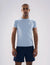 Nickron Half Sleeve T-Shirt in IceBlue – Front View