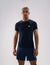 Nickron Half Sleeve T-Shirt in Navy Blue – Front View

