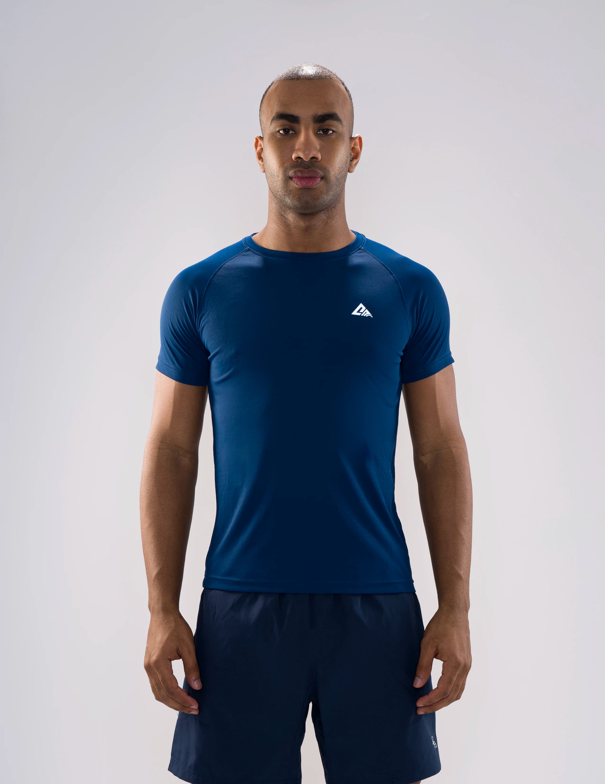 Nickron Half Sleeve T-Shirt in RoyalBlue – Front View