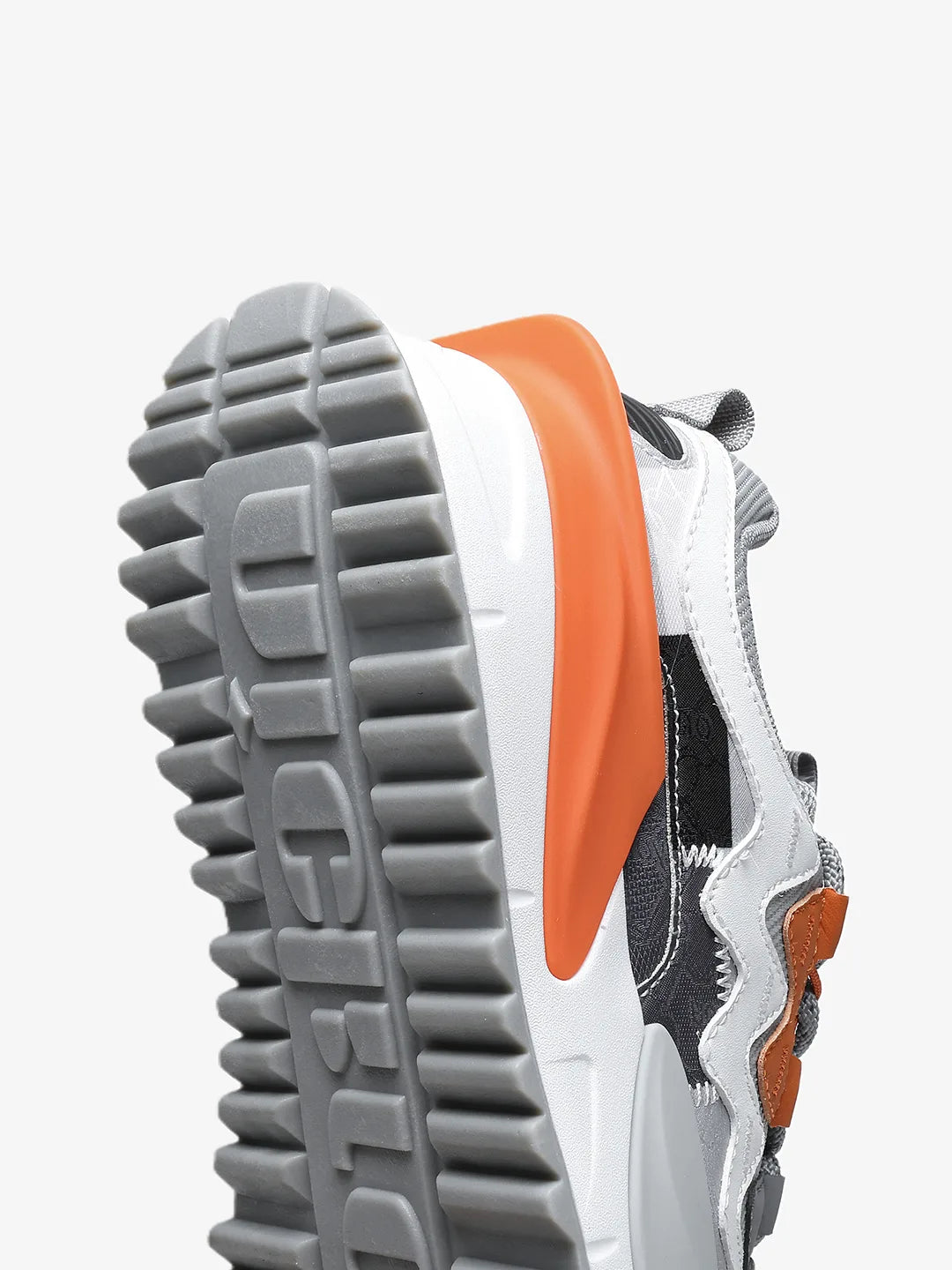 Nomad Ash Orange Low-Top Chunky Sneakers