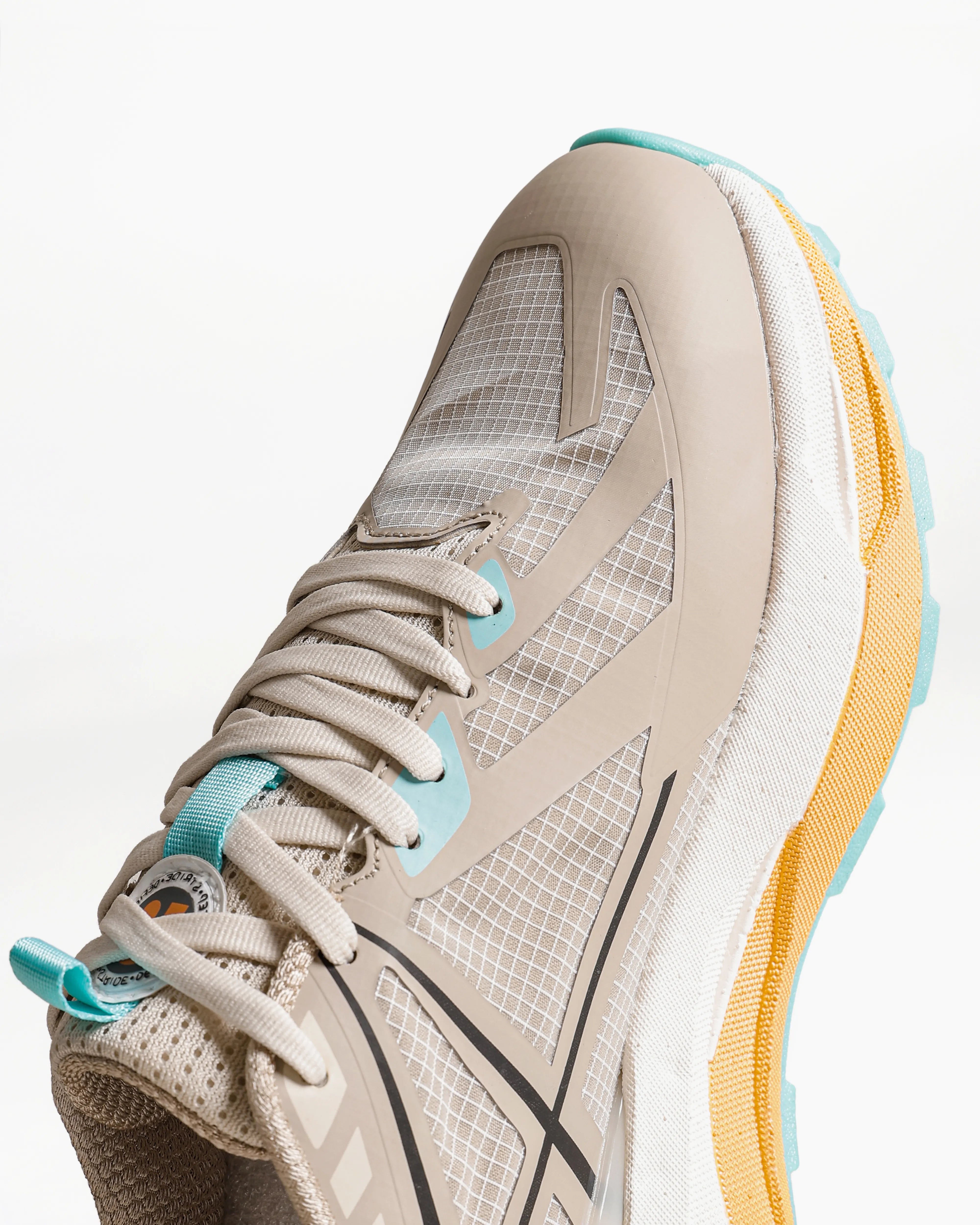 Drifter Beige Aqua Running High Heel Sneakers
