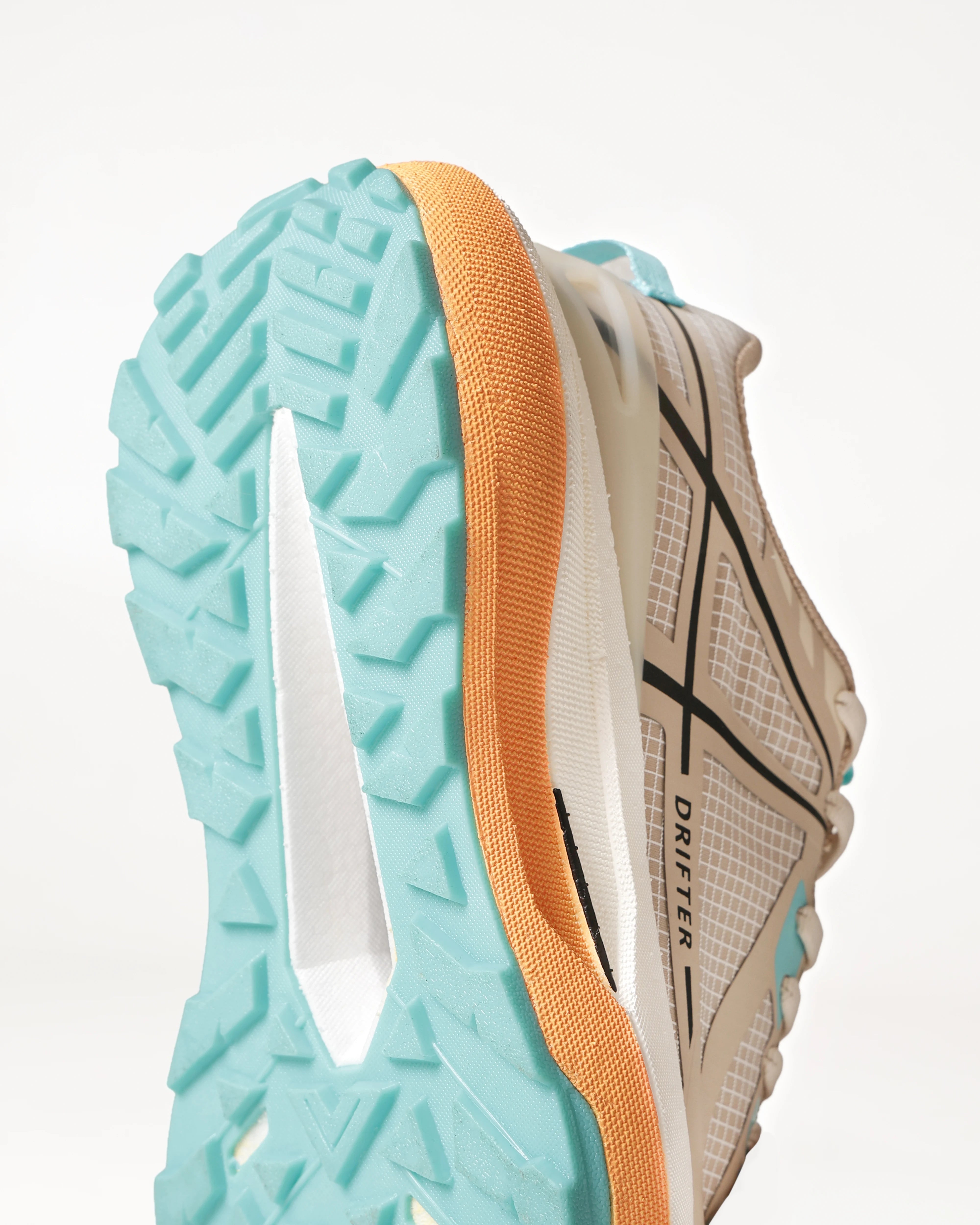 Drifter Beige Aqua Running High Heel Sneakers