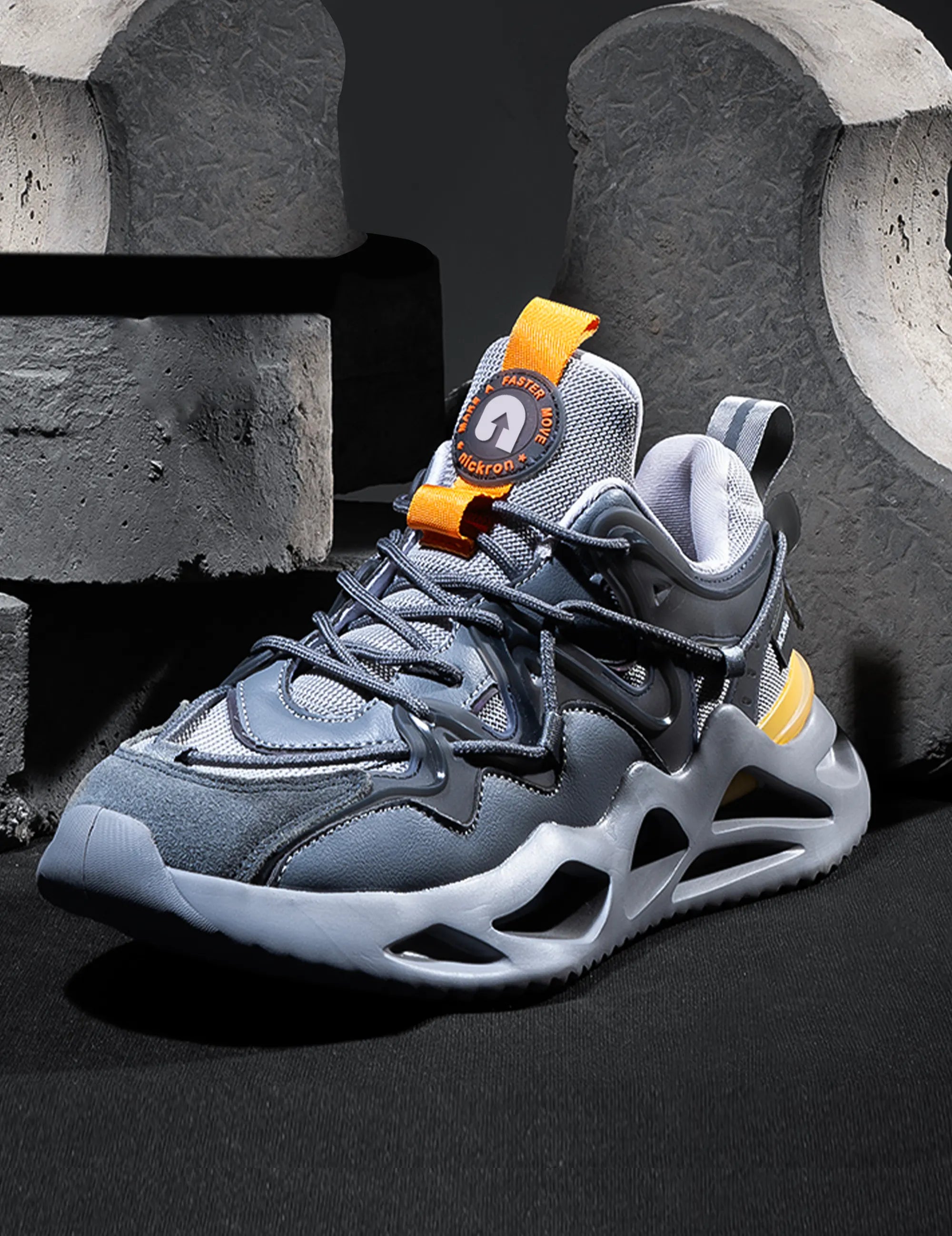 Moscow Smoky Grey Low Top Minimalist Classy Sneakers