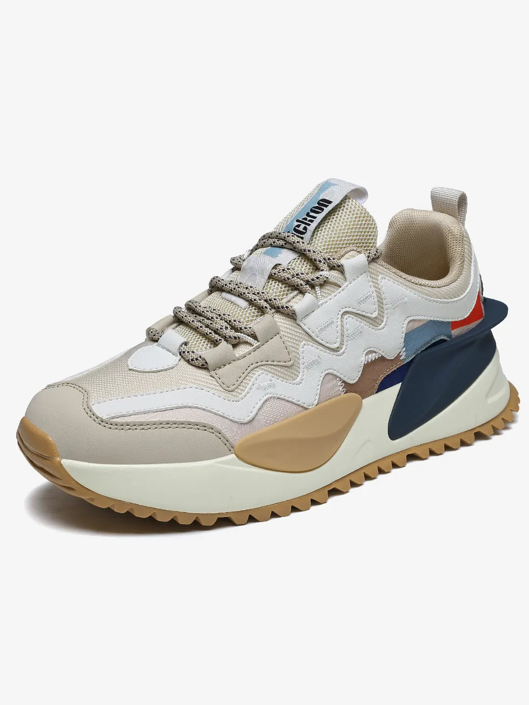 Nomad Sandstone Low-Top Chunky Sneakers