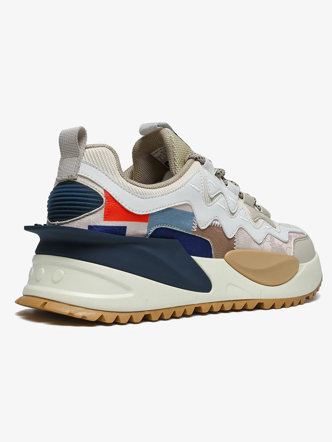 Nomad Sandstone Low-Top Chunky Sneakers