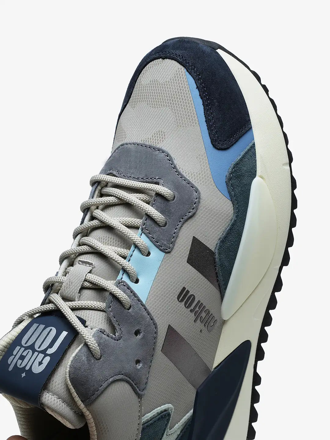 Sentinel Slate Blue Mid-Top Sneakers