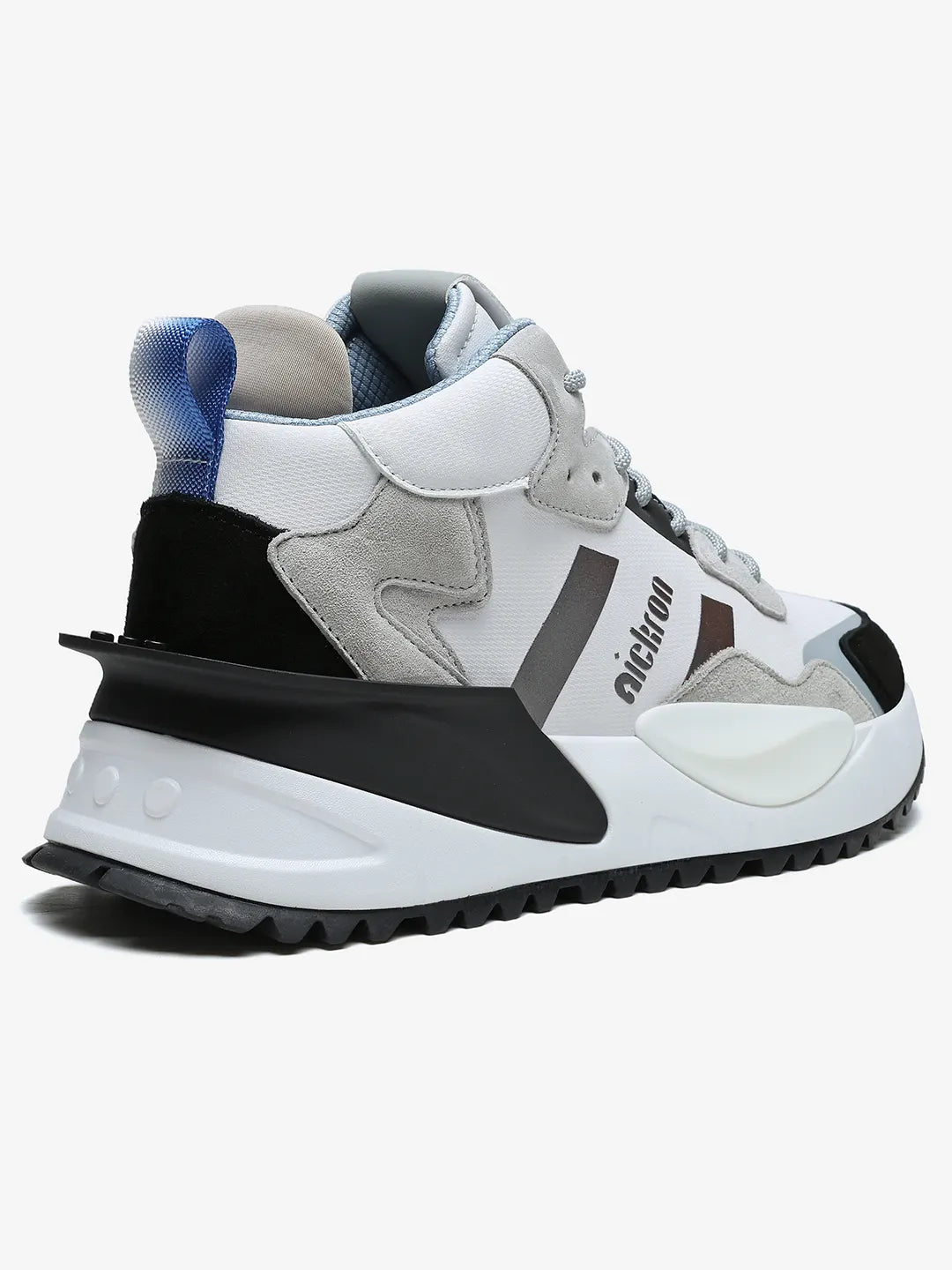 Sentinel Smoke White Mid-Top Sneakers