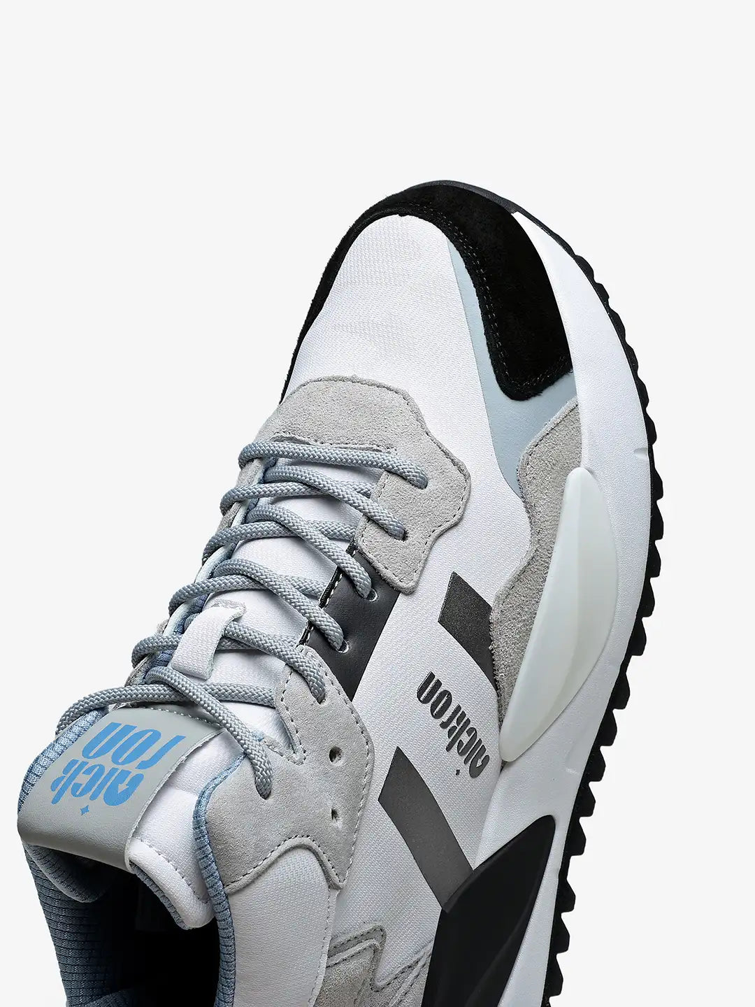 Sentinel Smoke White Mid-Top Sneakers