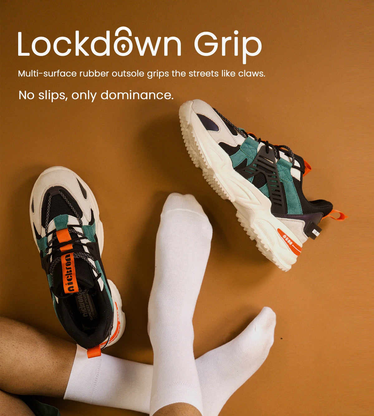 Phantom A-500 Jungle Ember Chunky Trail Sneaker