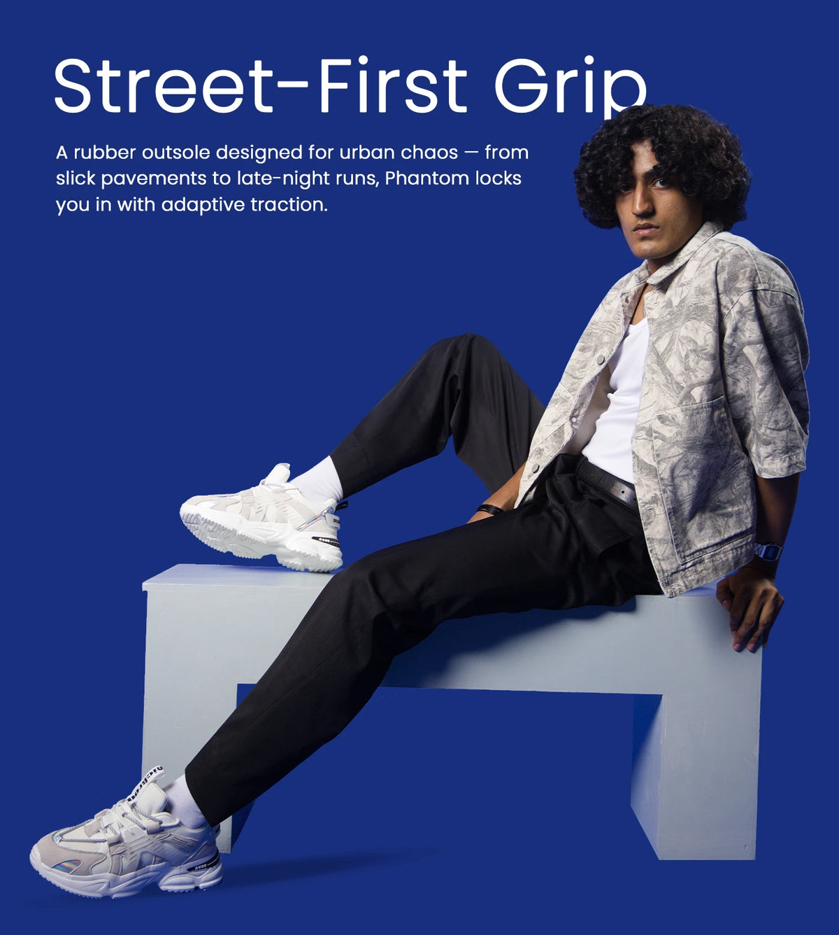 Phantom A-500 Snow Phantom Minimalist Chunky Sneaker