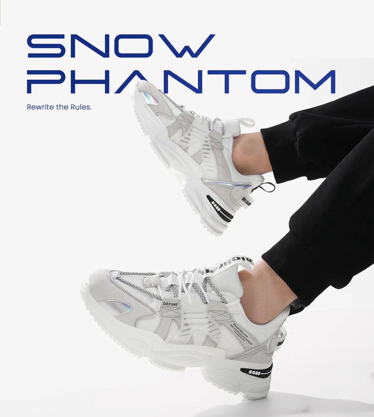 Phantom A-500 Snow Phantom Minimalist Chunky Sneaker