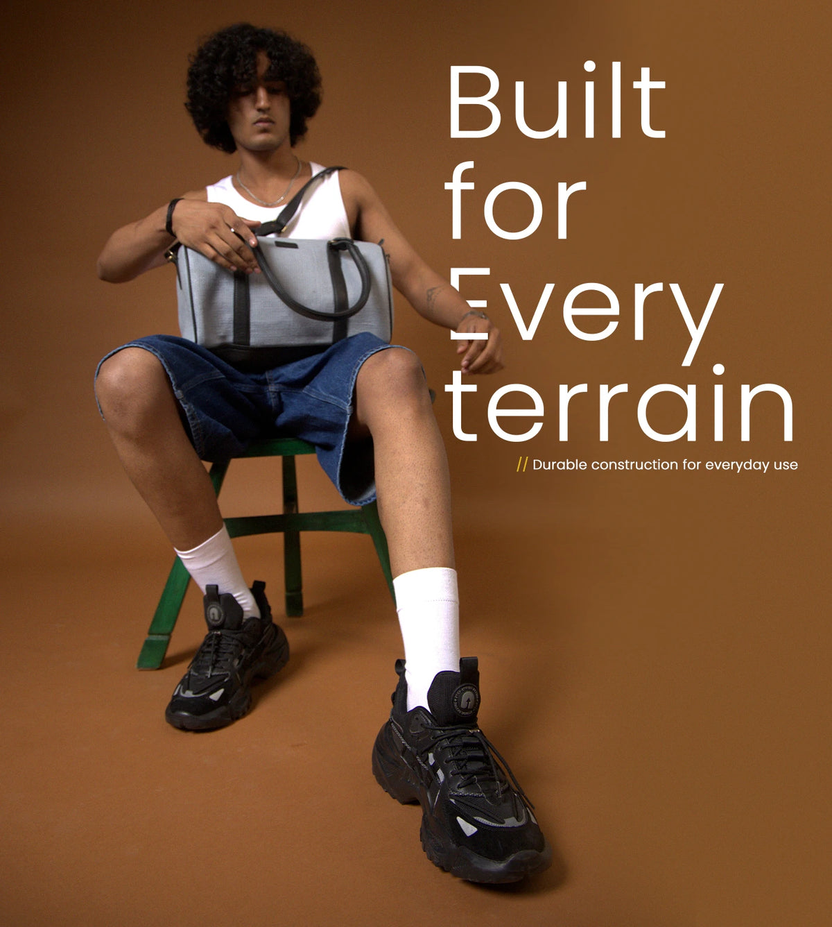 Rocket Boost Black High Heel Funky Designer Low Top Sneakers